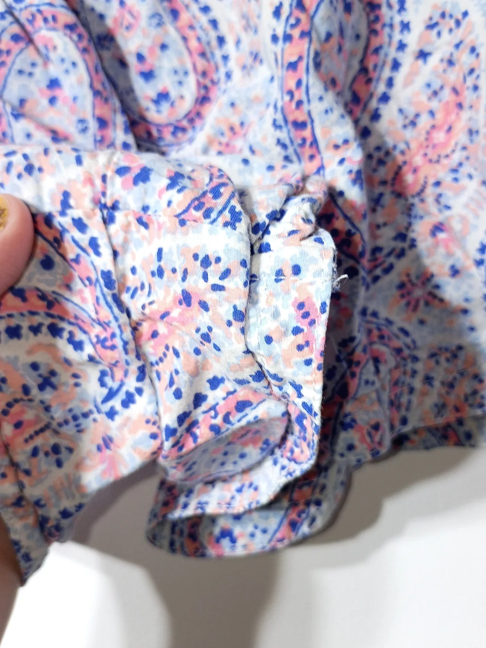 Victoria's Secret Pink  Paisley Ruffle Sleep Shorts